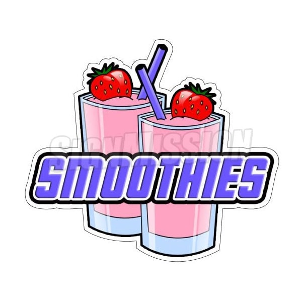 14 in Height, 0.2 in Width, Vinyl, 14" x 36", D-DC-36-Smoothies